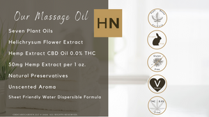 HEMPNATURE Massage & Body Oil